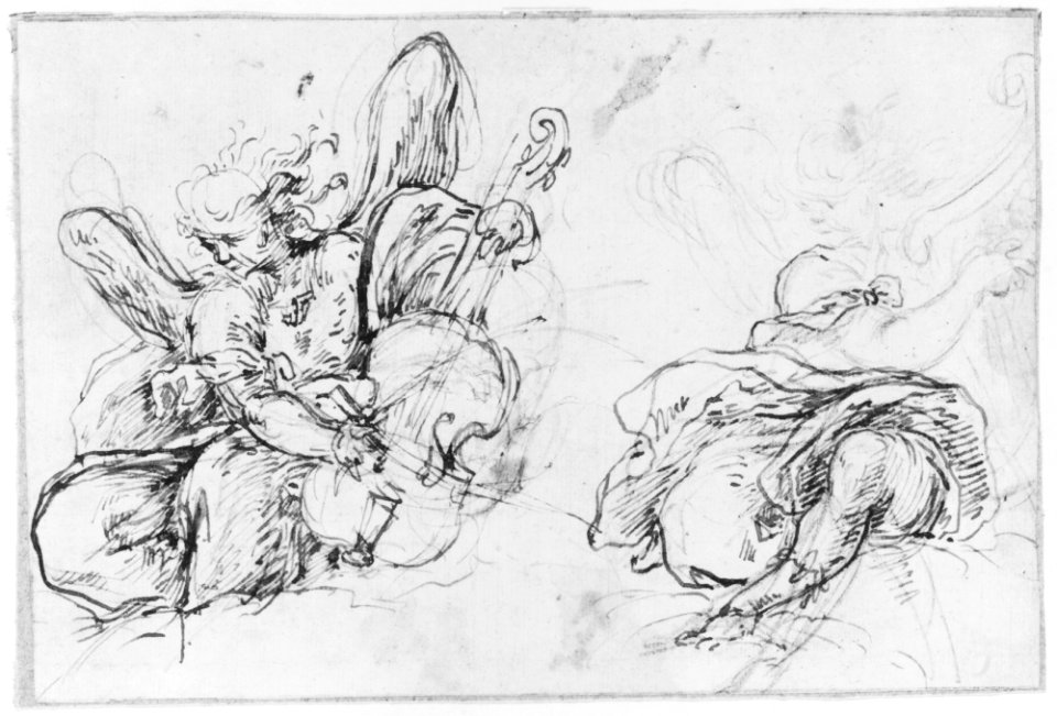 Figures of Two Music-Making Angels MET 263061 56.235.9