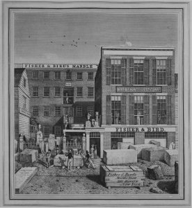 Fisher & Bird's Marble Yard, 287 Bowery, New York MET MM57910