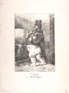 Entry, or Lord Fat Cheeks (Entrée, ou Milord-Gorju) MET DP808686