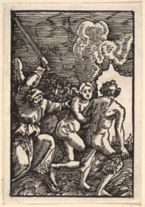 Expulsion from Paradise, from The Fall and Salvation of Mankind Through the Life and Passion of Christ MET DP832951