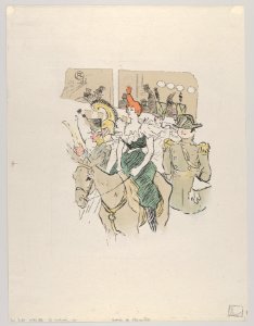 Entrée de Cha-u-Kao, from Le Rire, No. 67, 15 February 1896 MET DP835488