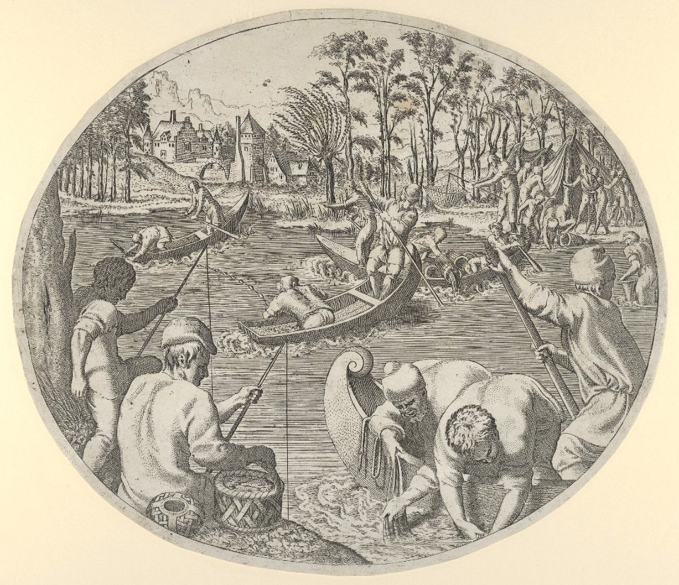 Fishing Scene MET DP855052