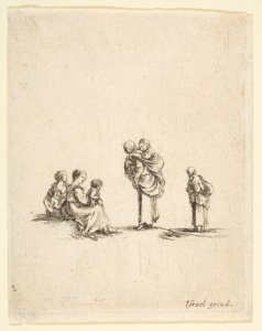 Four Beggar Women MET DP817335