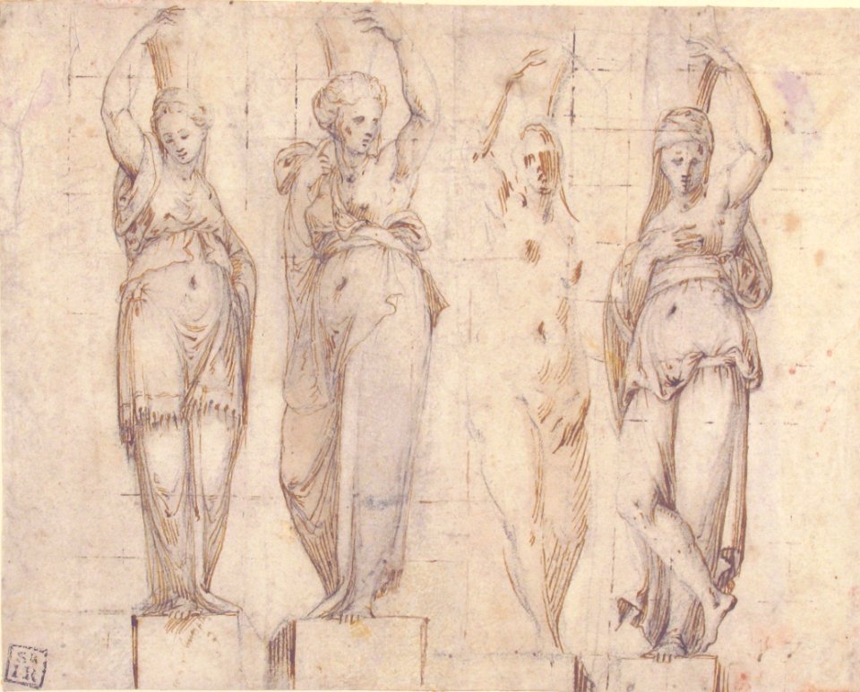 Four Canephori MET 1975.131.14