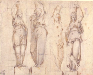 Four Canephori MET 1975.131.14