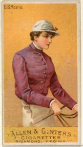 G.B. Morris, from the Racing Colors of the World series (N22a) for Allen & Ginter Cigarettes MET DP835149