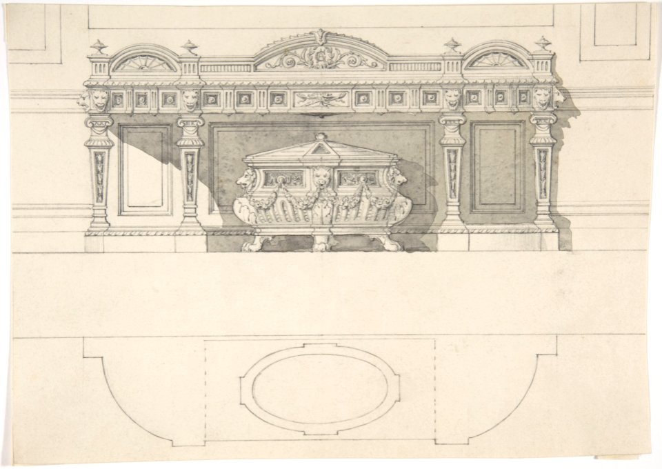 Free Standing Tomb and Canopy MET DP806466