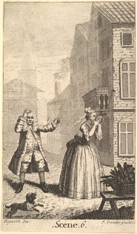 Frontispiece to Moliere's "Sganarelle, ou le Cocu Imaginaire" (The Imaginary Cuckold) MET DP825160