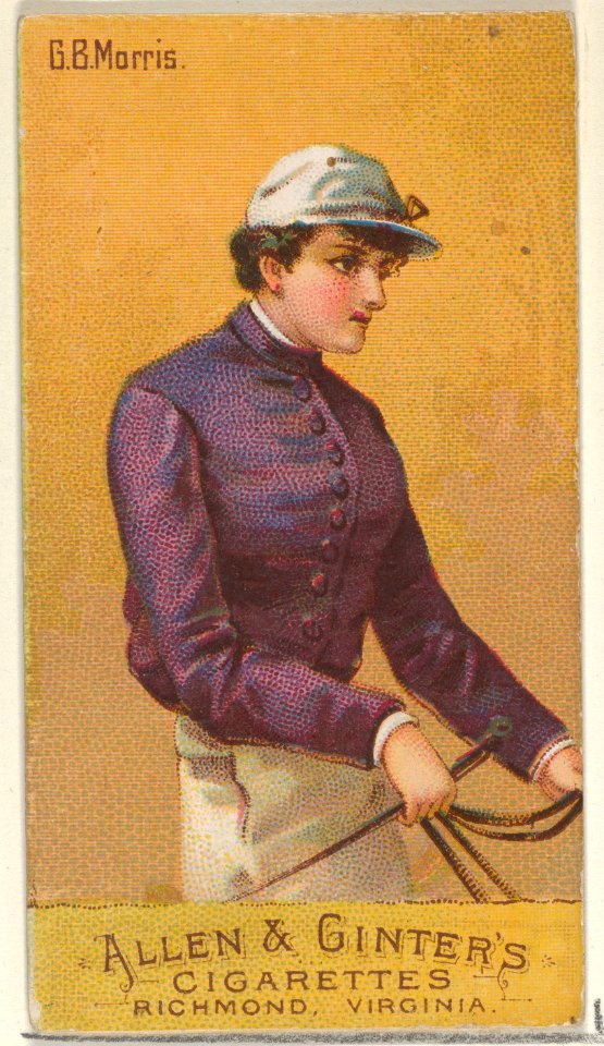 G.B. Morris, from the Racing Colors of the World series (N22b) for Allen & Ginter Cigarettes MET DP835204