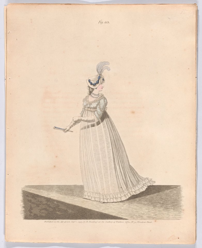Gallery of Fashion, vol. IV- April 1 1797 - March 1 1798 Met DP889141