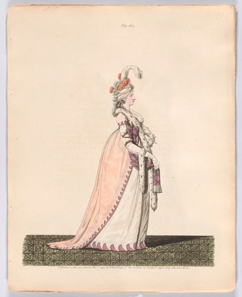 Gallery of Fashion, vol. IV- April 1 1797 - March 1 1798 Met DP889147