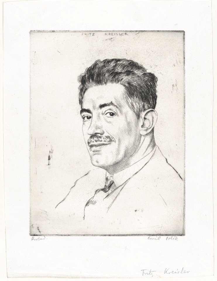 Fritz Kreisler MET DP876250