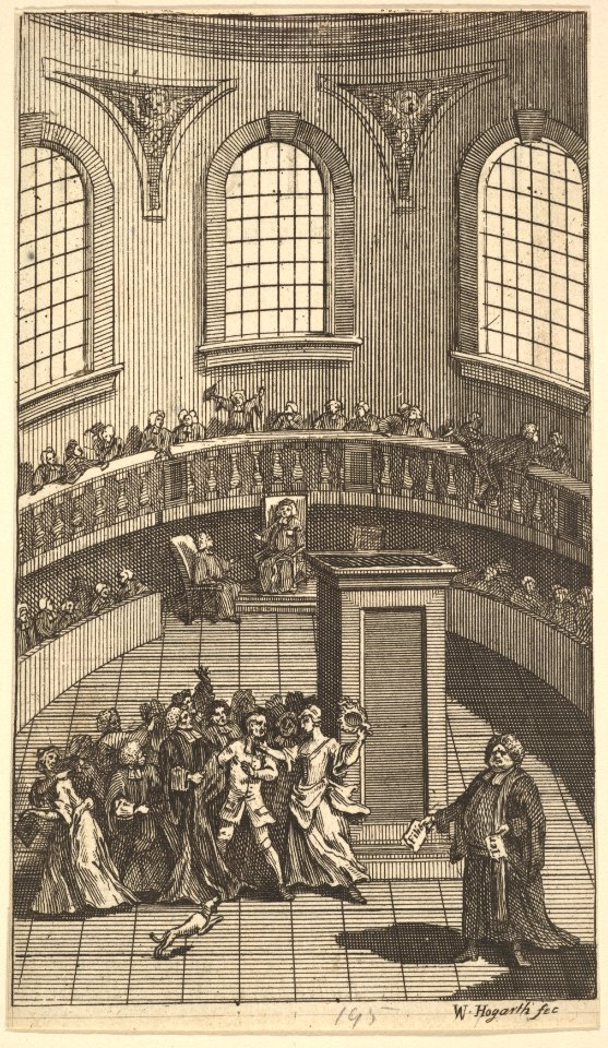 Frontispiece to Nicholas Amhurst's "Terrae-Filius" MET DP824923