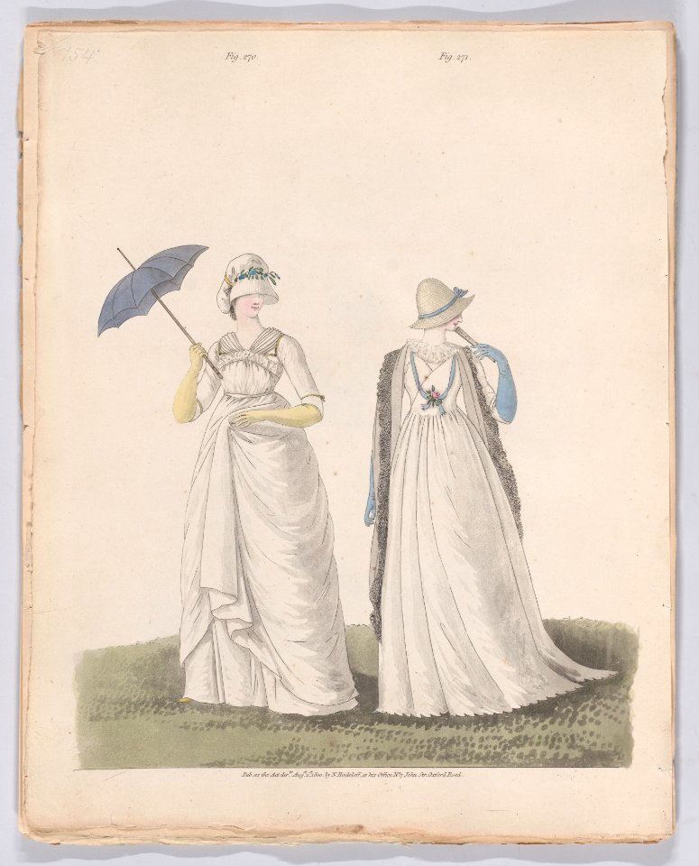 Gallery of Fashion, vol. VII- April 1 1800 - March 1 1801 Met DP889163