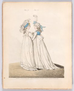 Gallery of Fashion, vol.II- April 1 1795 - March 1, 1796 Met DP889241