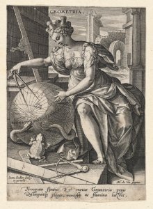 Geometria, from The Seven Liberal Arts MET DP869284