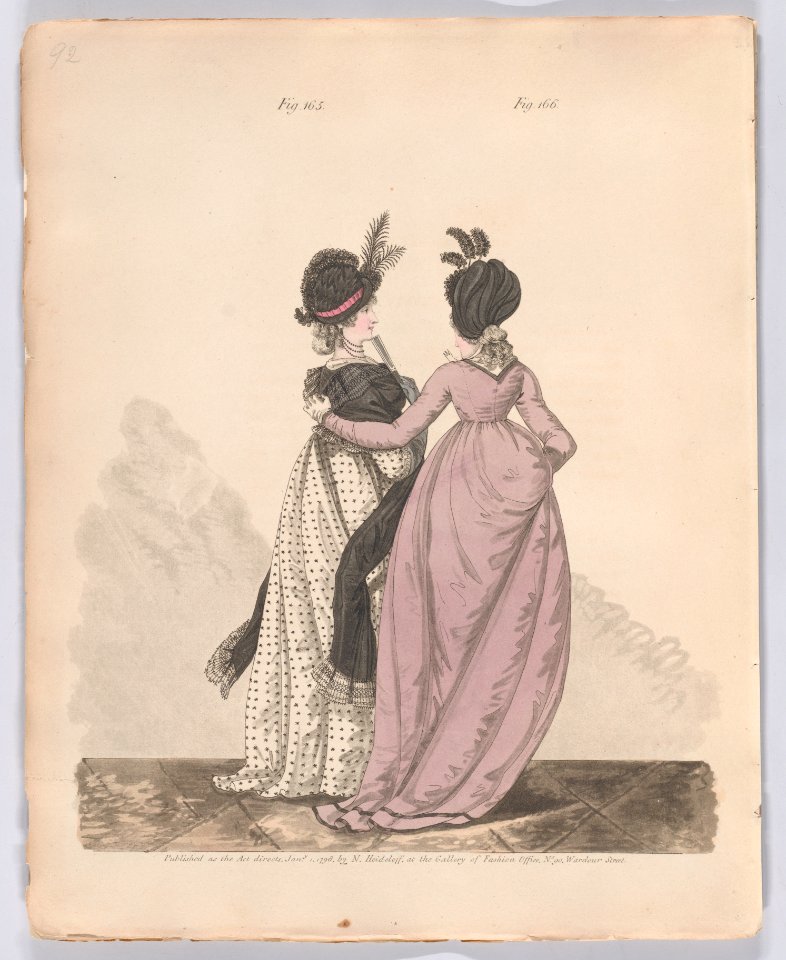 Gallery of Fashion, vol. IV- April 1 1797 - March 1 1798 Met DP889148