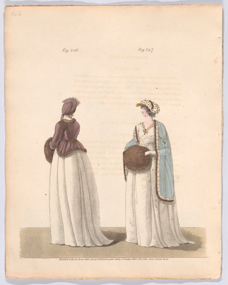 Gallery of Fashion, vol. VI- April 1 1799 - March 1 1800 Met DP889102