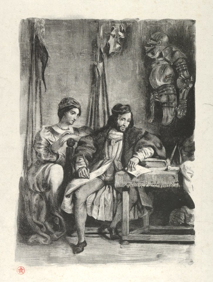 Goetz von Berlichingen Writing his Memoirs MET DP852285