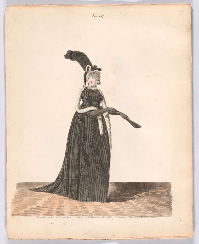 Gallery of Fashion, vol. IV- April 1 1797 - March 1 1798 Met DP889149