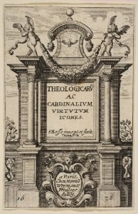Frontispiece to The Theological and Cardinal Virtues MET DP817996