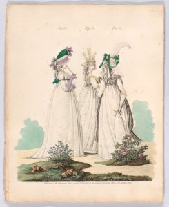 Gallery of Fashion, vol.II- April 1 1795 - March 1, 1796 Met DP889235