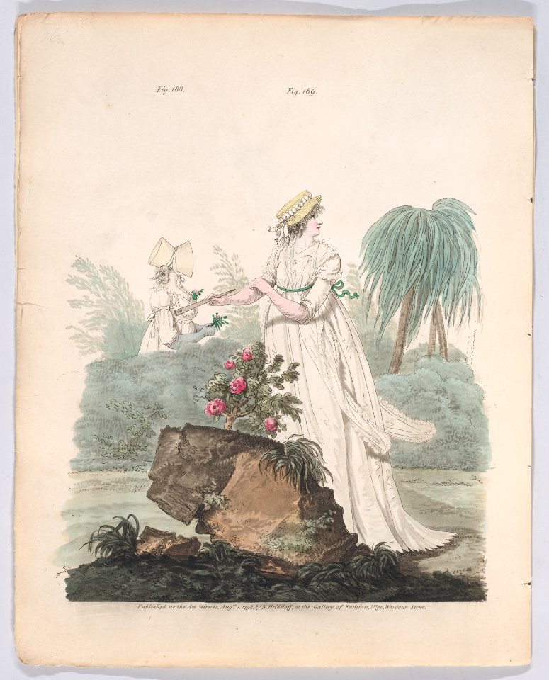 Gallery of Fashion, vol. V- April 1, 1798 - March 1 1799 Met DP889065
