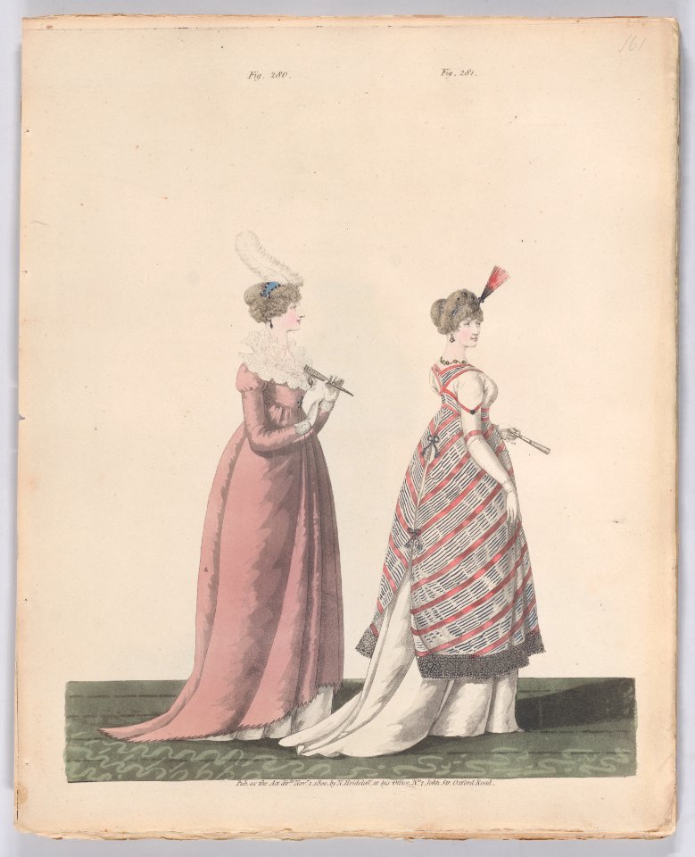 Gallery of Fashion, vol. VII- April 1 1800 - March 1 1801 Met DP889170