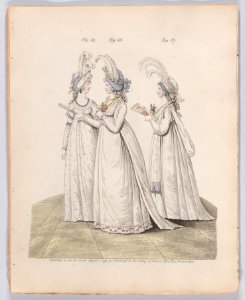 Gallery of Fashion, vol.II- April 1 1795 - March 1, 1796 Met DP889237