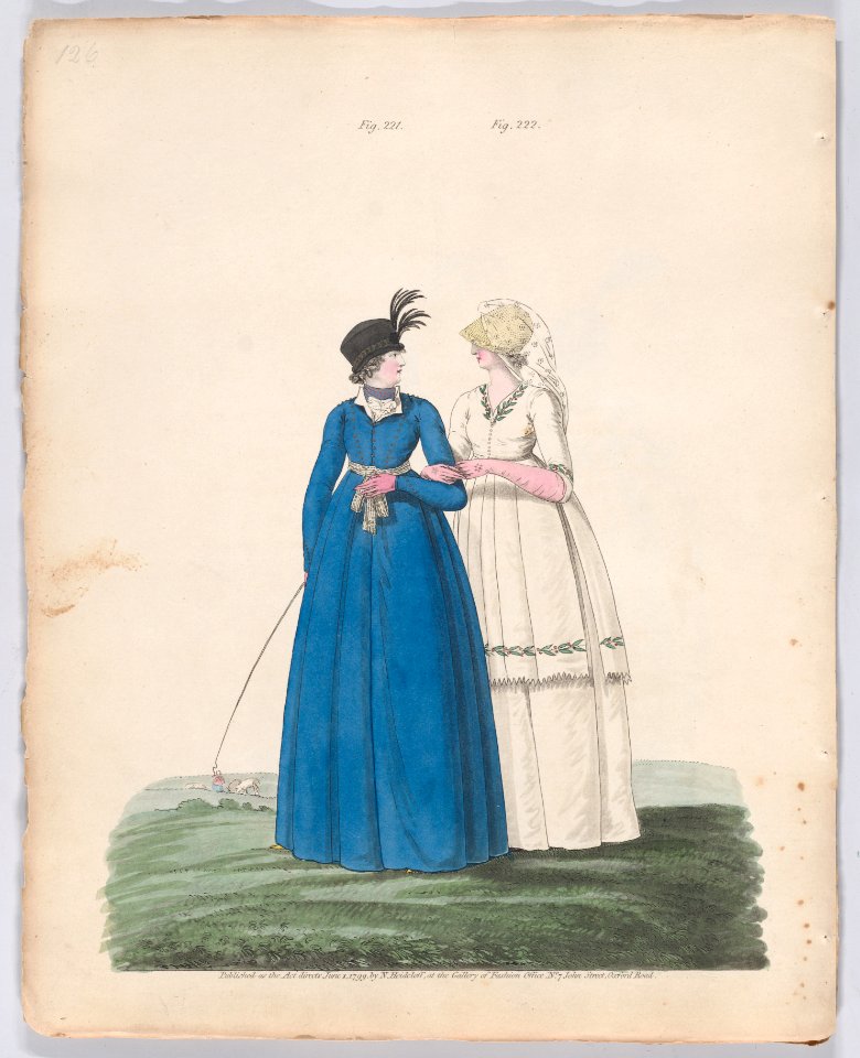 Gallery of Fashion, vol. VI- April 1 1799 - March 1 1800 Met DP889086