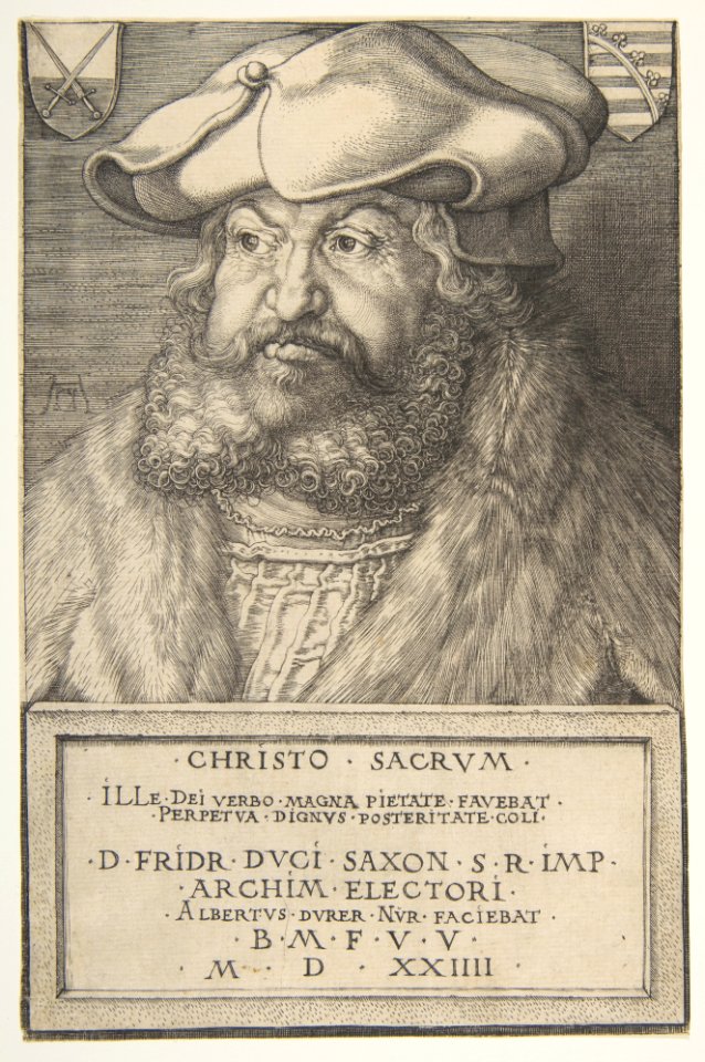 Frederick the Wise, Elector of Saxony MET DP815930