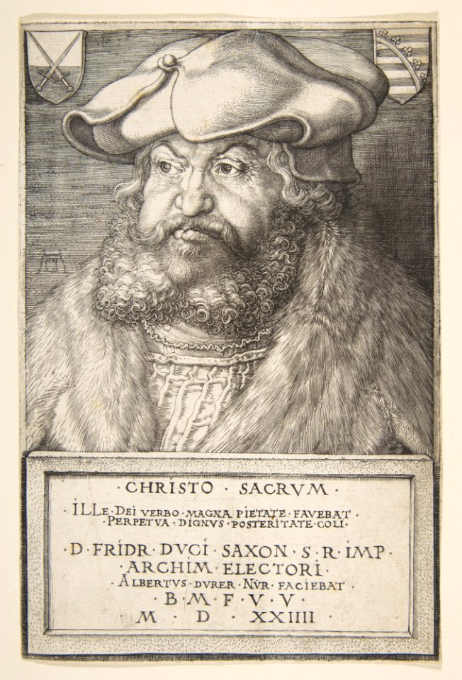 Frederick the Wise, Elector of Saxony MET DP815928