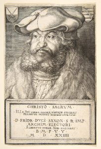 Frederick the Wise, Elector of Saxony MET DP815928