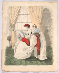 Gallery of Fashion, vol. V- April 1, 1798 - March 1 1799 Met DP889075