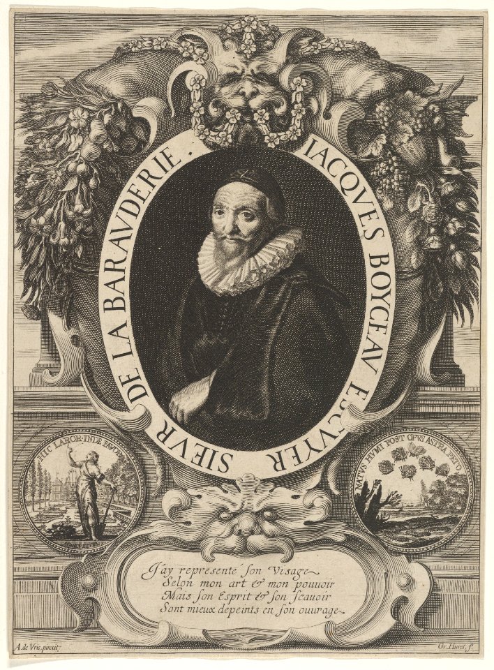 Frontispiece with a Portrait of Jacques Boyceau de la Berauderie (ca. 1560–1633) MET DP836296