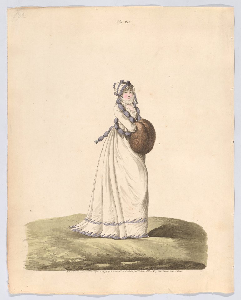 Gallery of Fashion, vol. VI- April 1 1799 - March 1 1800 Met DP889081