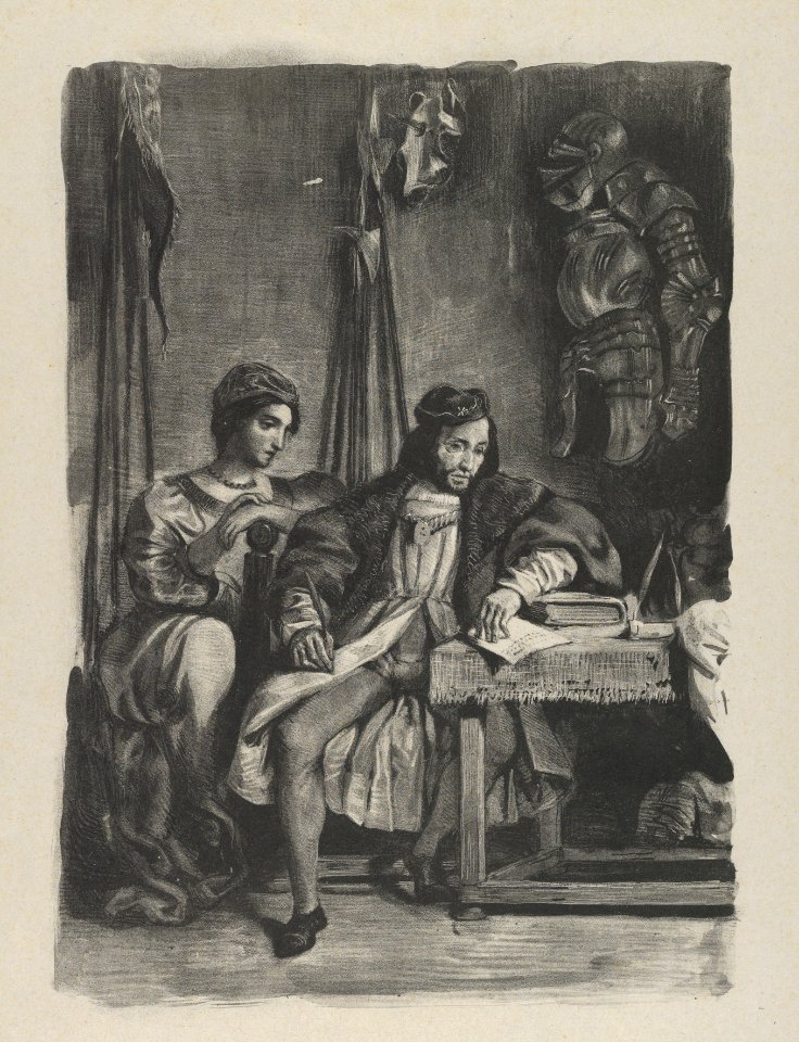 Goetz von Berlichingen Writing His Memoirs MET DP852284