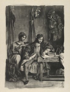 Goetz von Berlichingen Writing His Memoirs MET DP852284