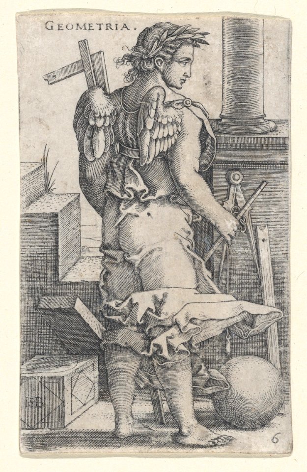 Geometria from The Seven Liberal Arts MET DP860346