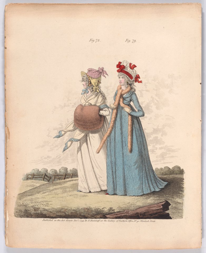 Gallery of Fashion, vol.II- April 1 1795 - March 1, 1796 Met DP889244