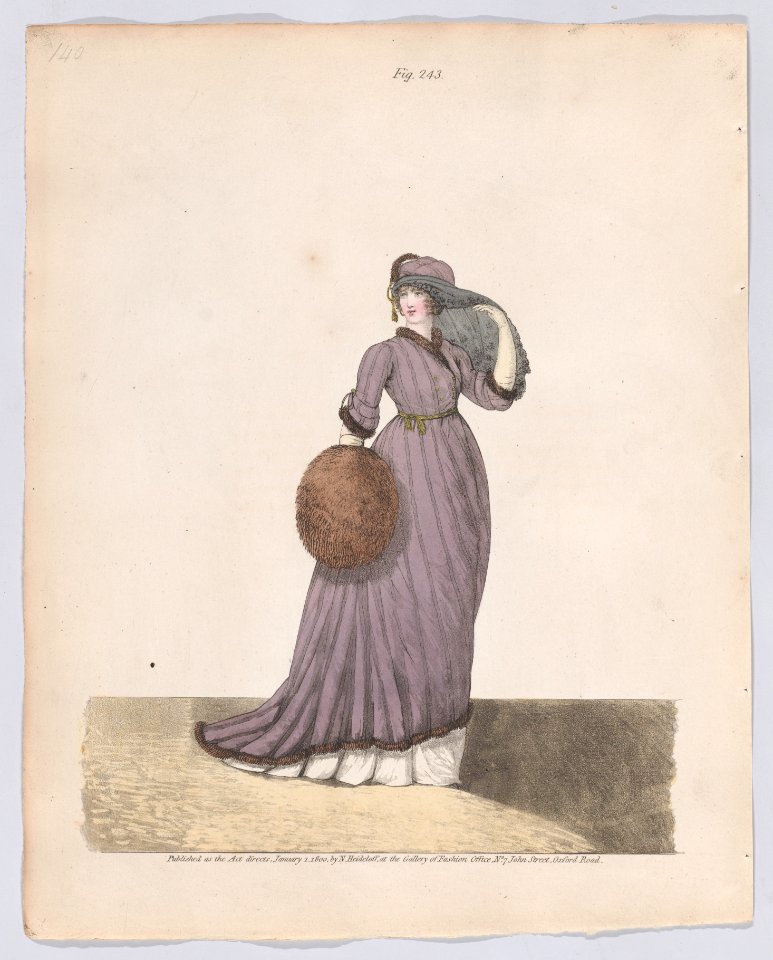 Gallery of Fashion, vol. VI- April 1 1799 - March 1 1800 Met DP889100