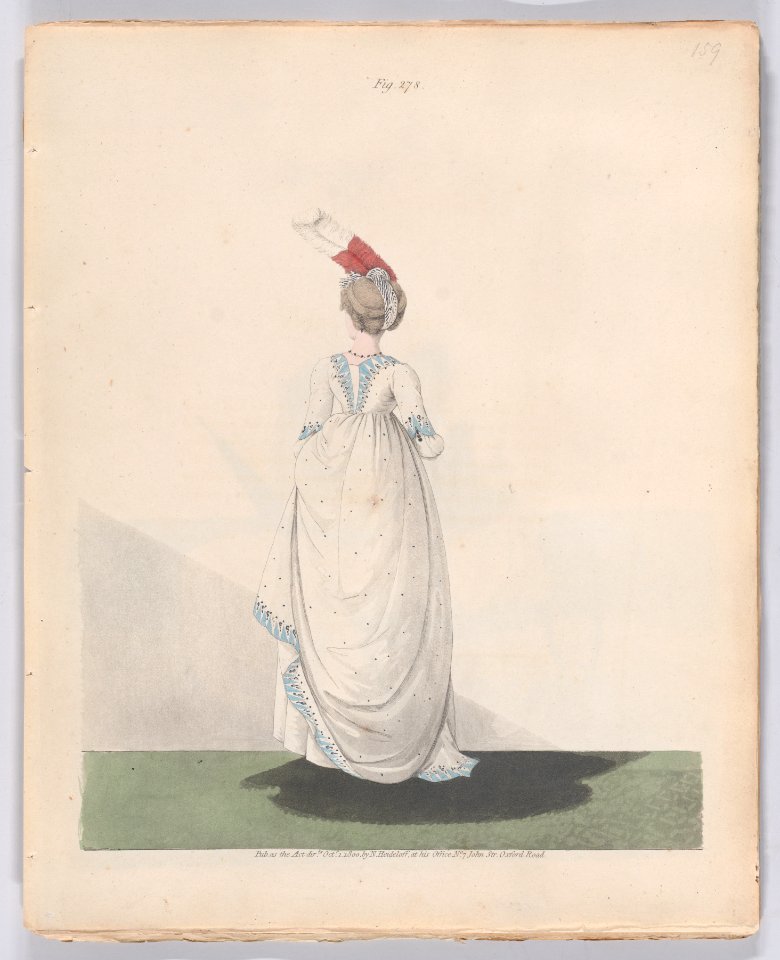 Gallery of Fashion, vol. VII- April 1 1800 - March 1 1801 Met DP889168