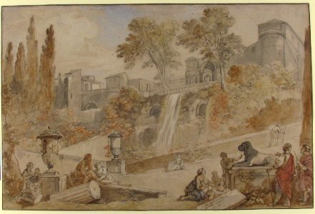 Gardens of the Villa d'Este at Tivoli MET 65.65