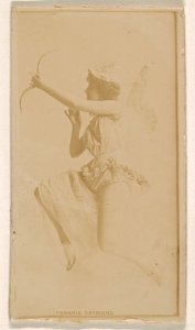 Frankie Raymond, from the Actresses series (N245) issued by Kinney Brothers to promote Sweet Caporal Cigarettes MET DP859358