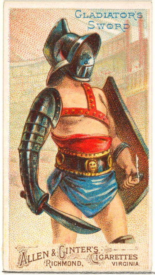 Gladiator's Sword, from the Arms of All Nations series (N3) for Allen & Ginter Cigarettes Brands MET DP828676