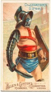 Gladiator's Sword, from the Arms of All Nations series (N3) for Allen & Ginter Cigarettes Brands MET DP828676
