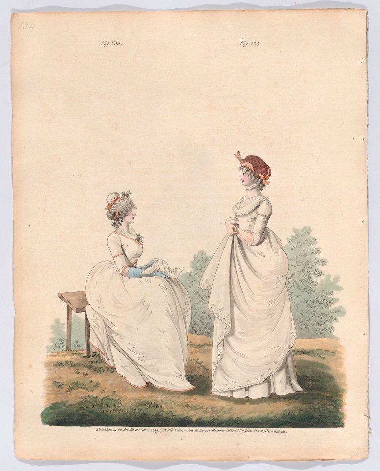 Gallery of Fashion, vol. VI- April 1 1799 - March 1 1800 Met DP889094