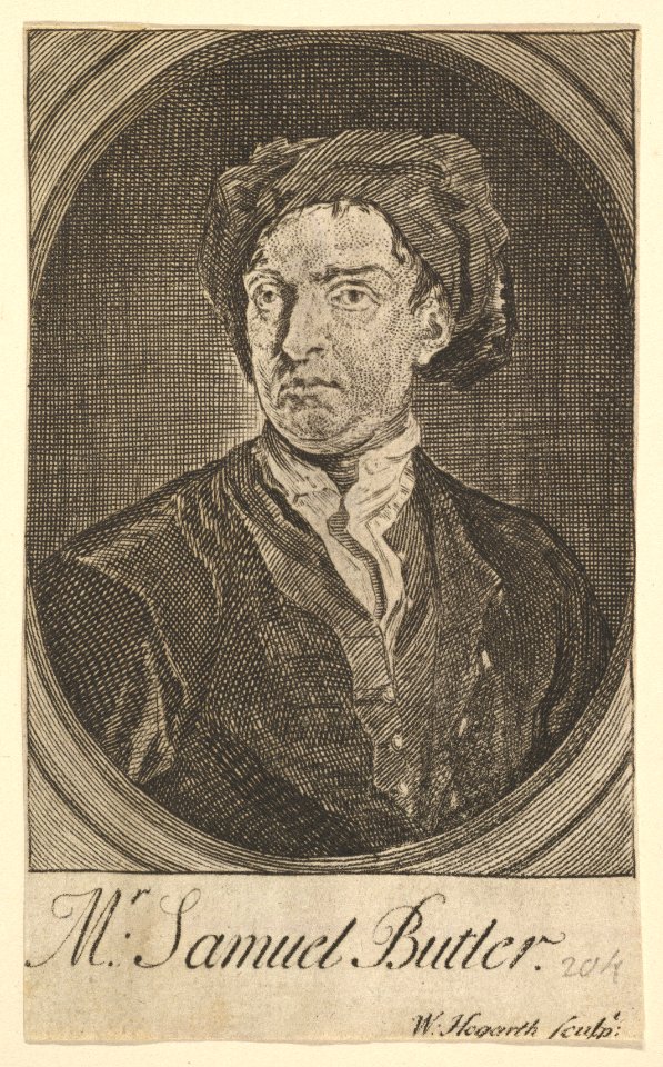 Frontispiece Portrait (Seventeen Small Illustrations for Samuel Butler's Hudibras) MET DP824914