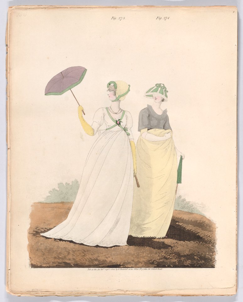 Gallery of Fashion, vol. VII- April 1 1800 - March 1 1801 Met DP889165