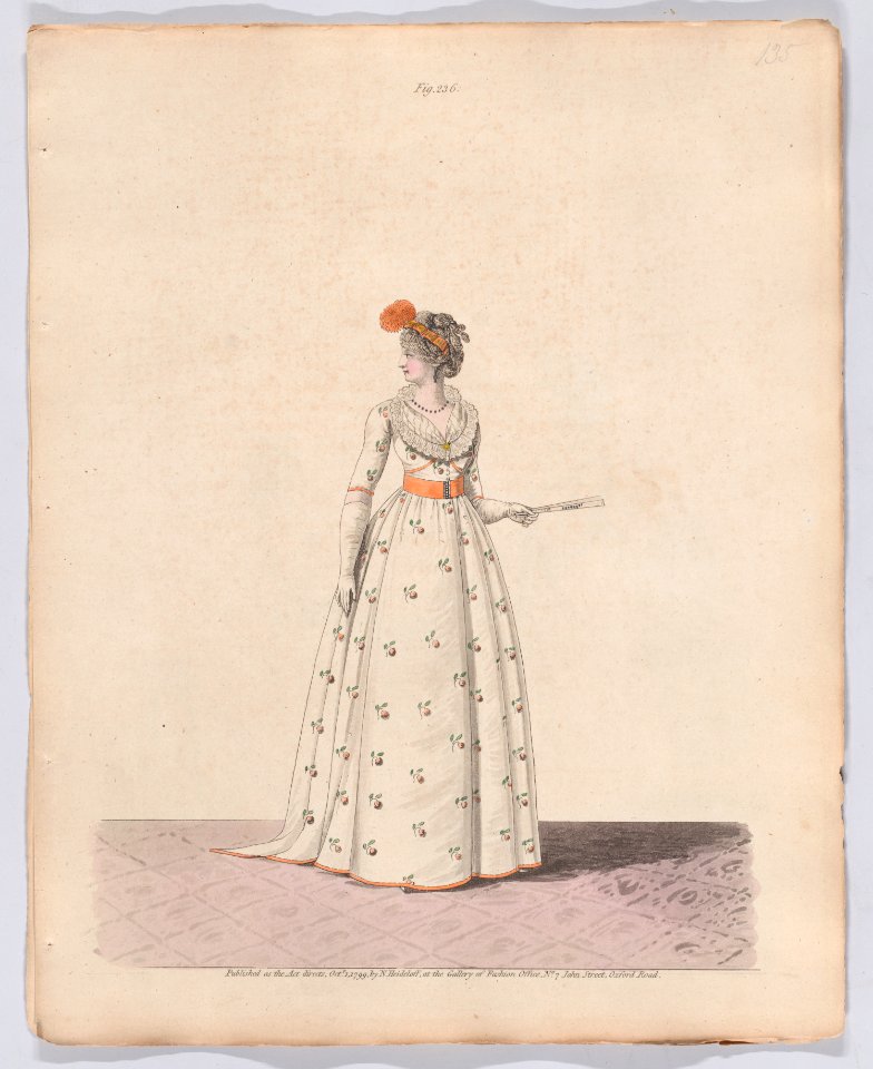 Gallery of Fashion, vol. VI- April 1 1799 - March 1 1800 Met DP889095